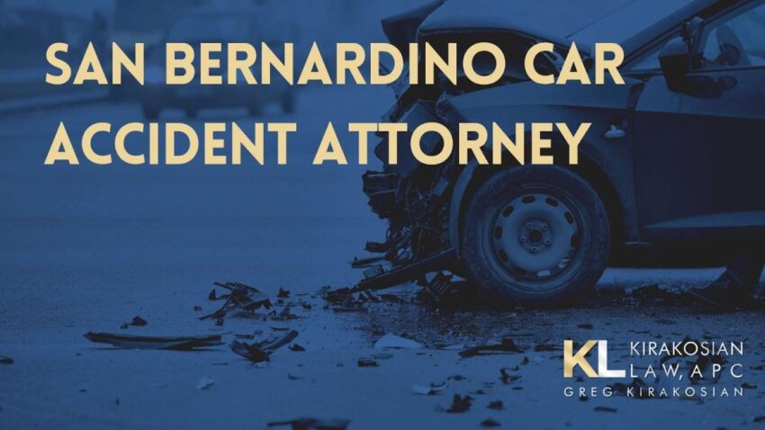 Car accident lawyer san bernardino