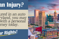 Injury lawyer maryland personal