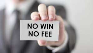 Finding local lawyers that don't get paid unless you win and how lawyers get paid per case.