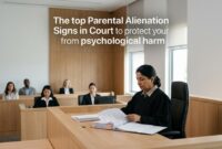 Understanding the top Parental Alienation Signs in Court to protect your child from psychological harm.