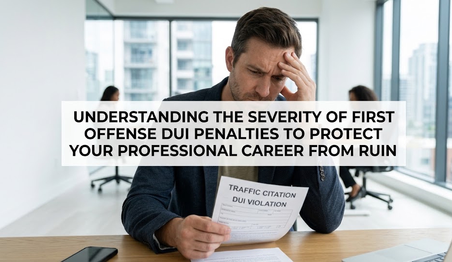 Understanding the severity of First offense dui penalties to protect your professional career from ruin.