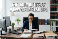 Understanding the real Daily duties of a lawyer behind closed doors rather than just courtroom drama.