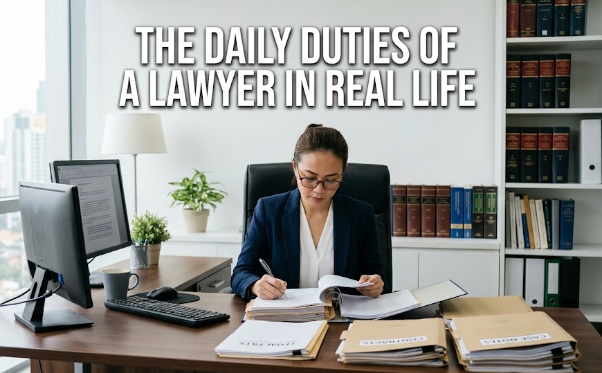 Understanding the real Daily duties of a lawyer behind closed doors rather than just courtroom drama.